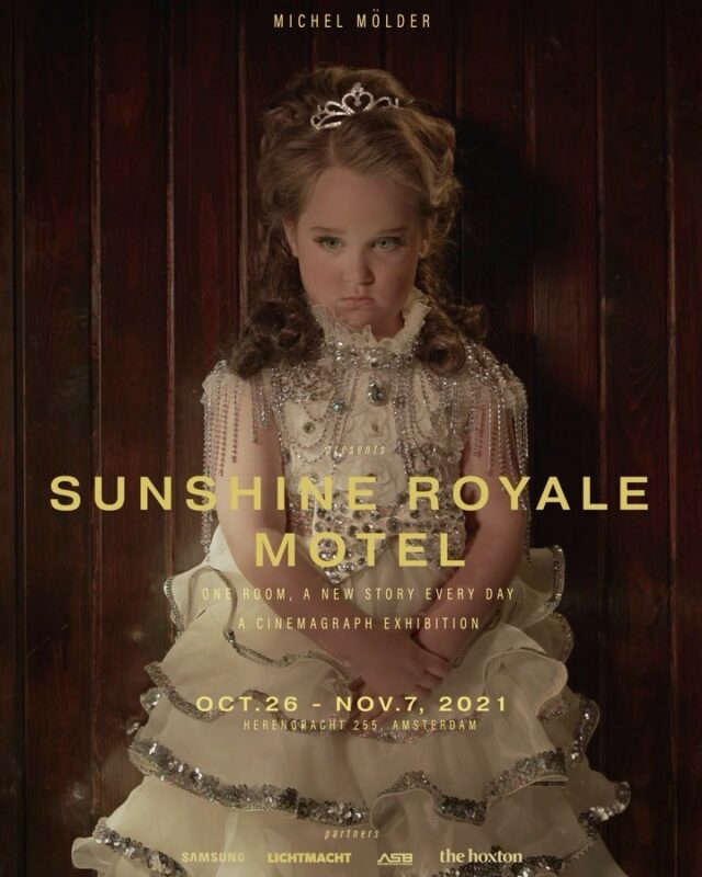 Anyone in my network that can help and link me to Art Curators? I’d love to show them around during my exhibition and plant some seeds for the upcoming tour of Sunshine Royale Motel #digitalart #cinemagraphs